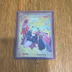 Sealed Cyberpunk TCG Anime Expo 2026 Rebecca Having A Moment Foil PRM01