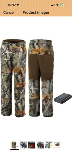 Heated pants