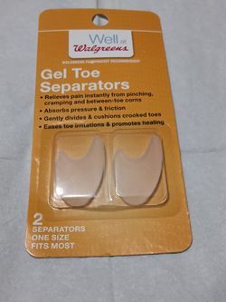 Walgreens Gel Toe Separators, NWT Lot of 3, $15.99