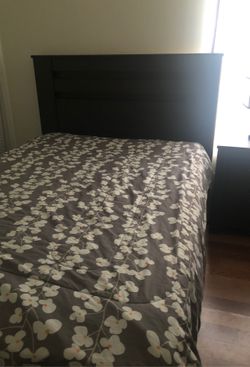 Queen size bed $500