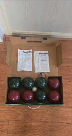 Spalding Bocce Ball Set, Pro Series