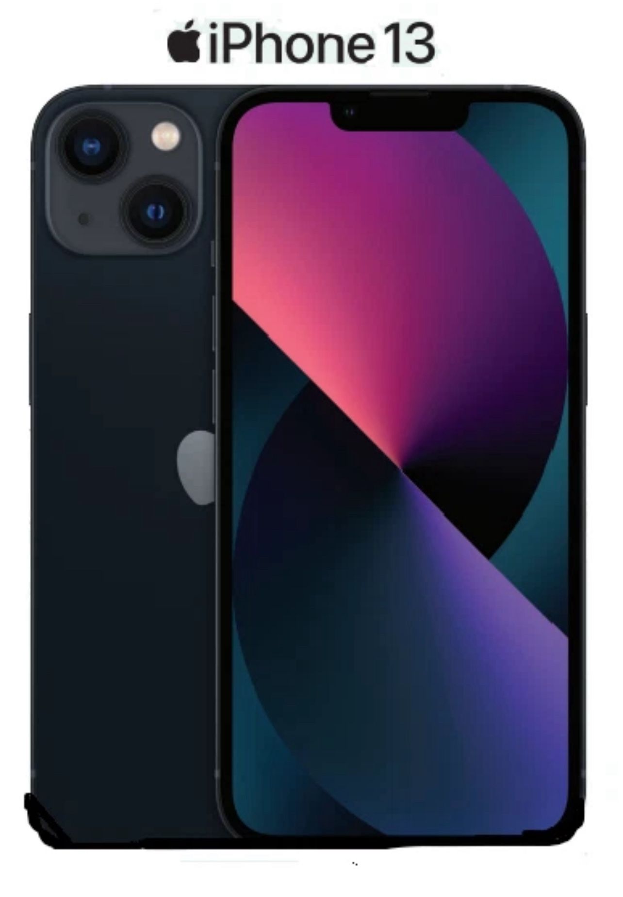 Apple iPhone 13 128GB (MetroPcs) Brand New Sealed Midnight