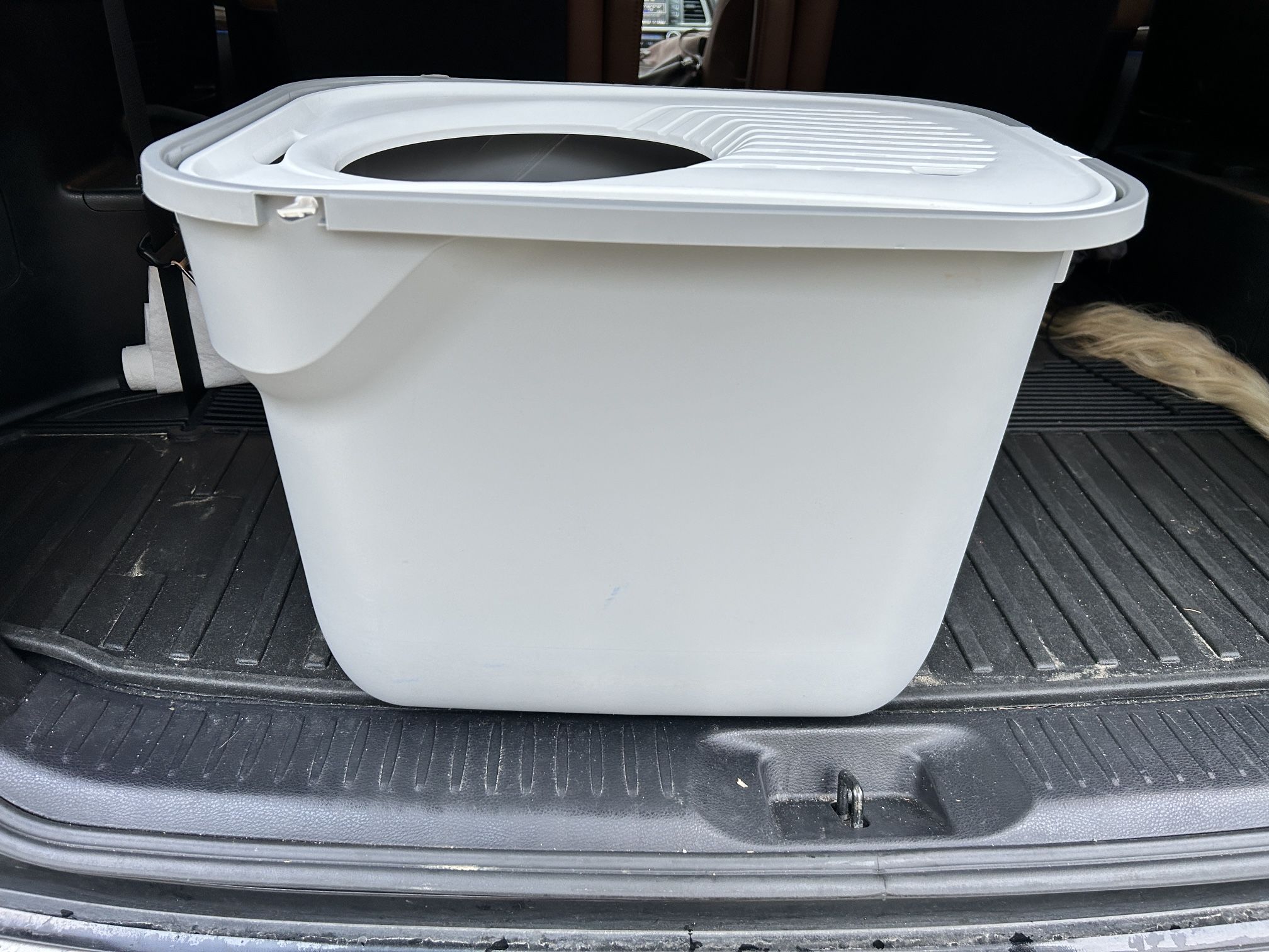 NEW Top Entry Cat Litter Box