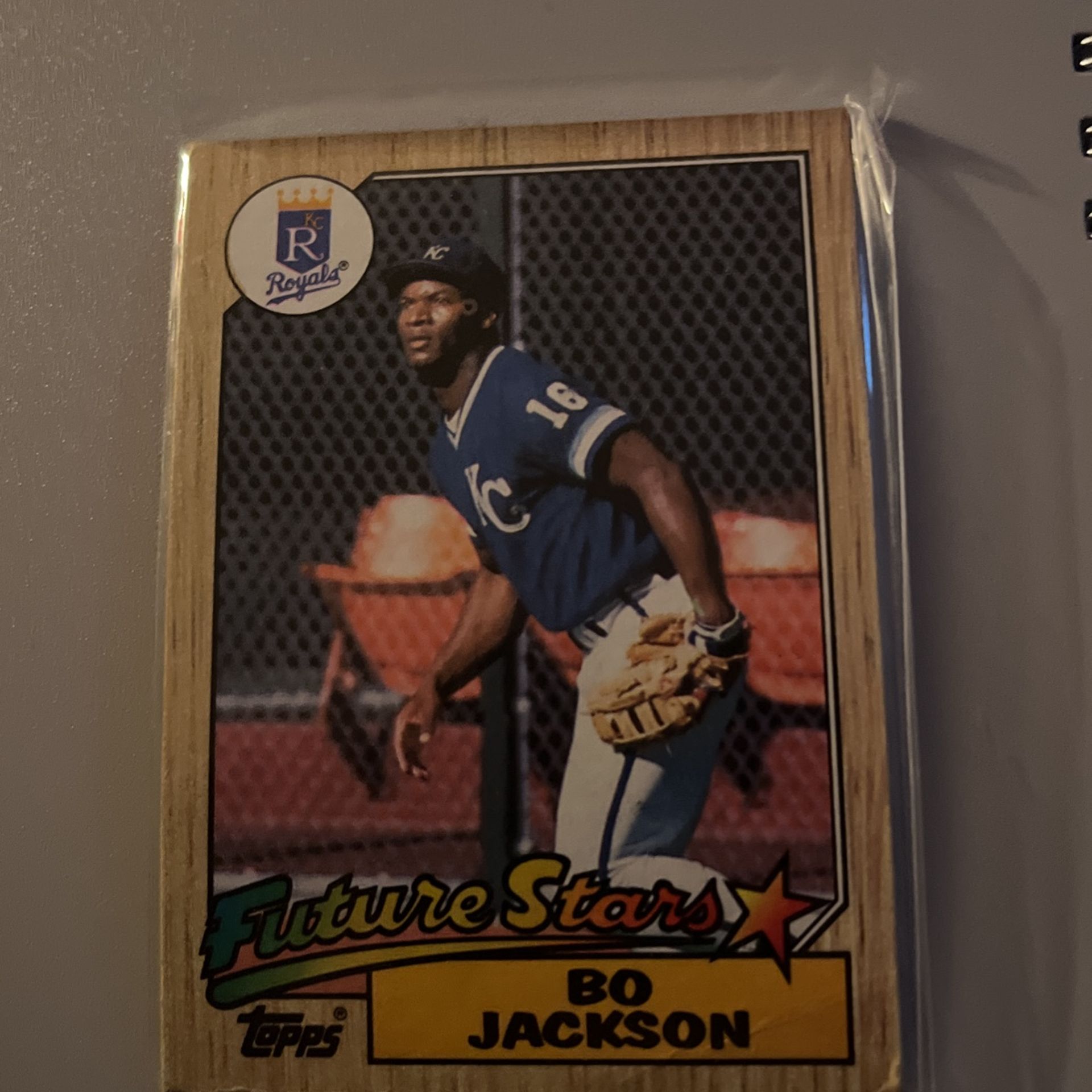 Bo Jackson Future Stars Baseball Card 