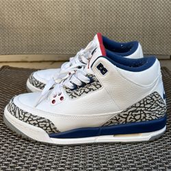 Air Jordan 3 True Blue 2016 Size 6.5 No Box