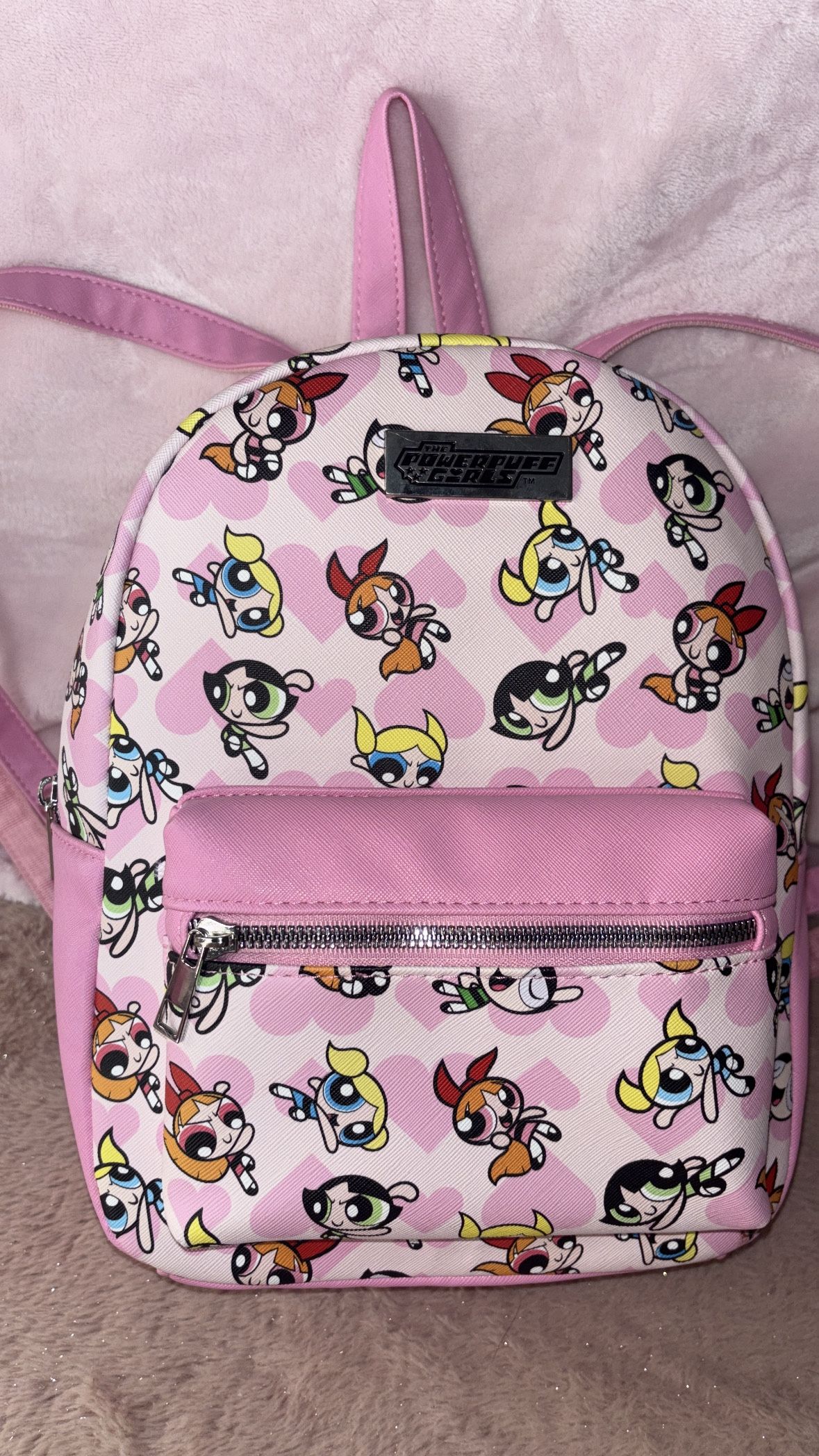 Mini Original Pink Powerpuff Girls Backpack