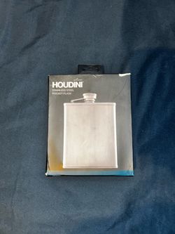 Houdini Stainless Steel Pocket Flask