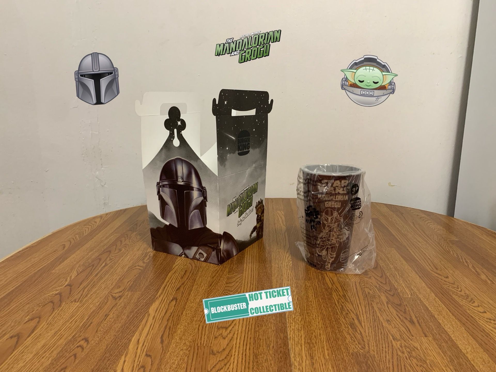 Burger King | The Mandalorian and Grogu Collectible Cup (The Mandalorian/Din Djarin)