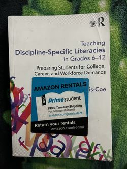 Teaching Discipline-Specific Literacies in Grades 6-12