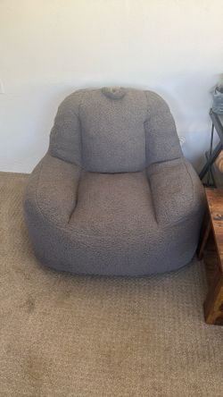 Short Gray Chair