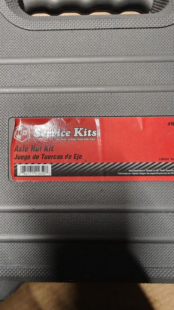 KD Tool Axel Nuts Kit