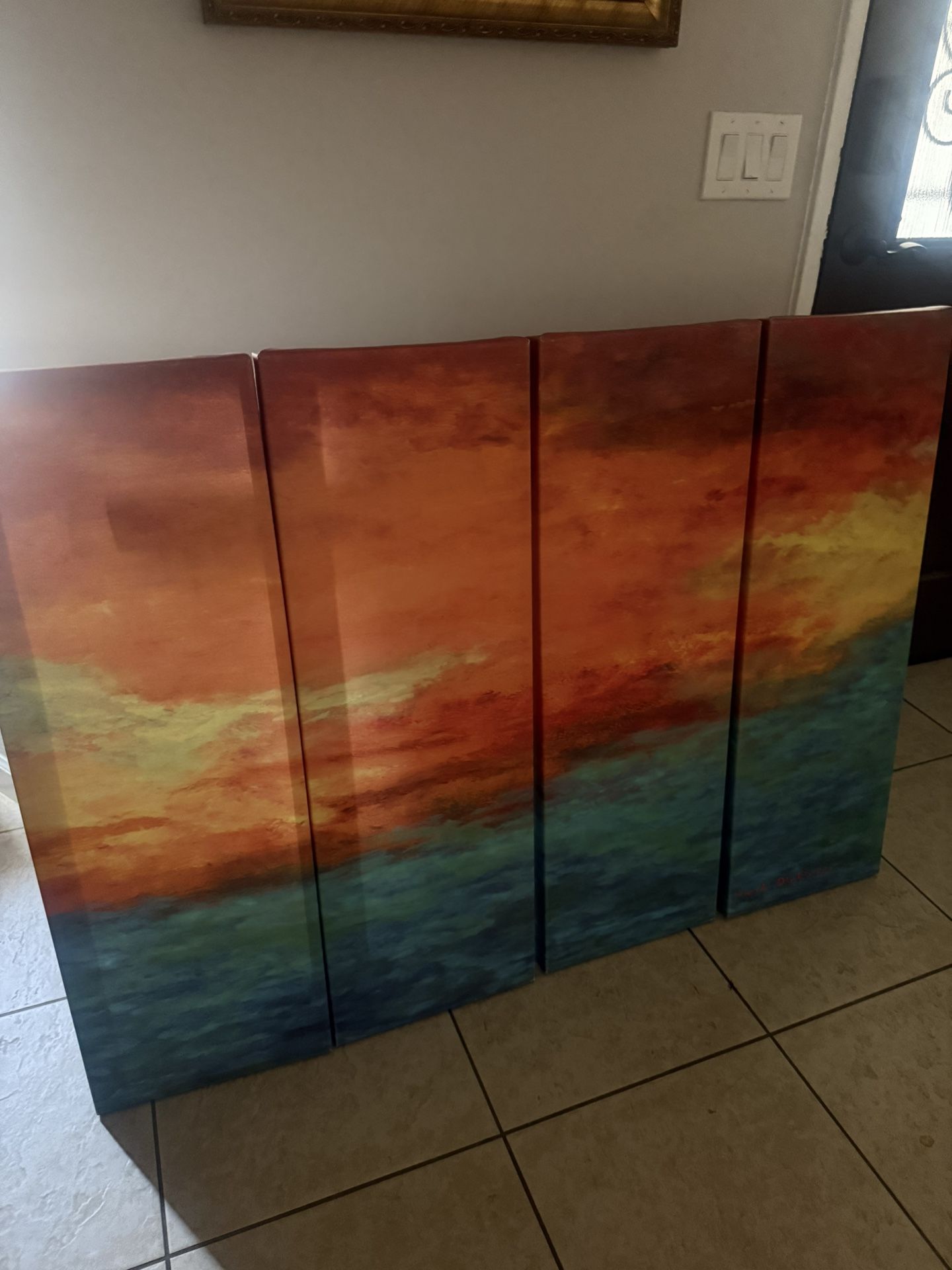 50” x 36” Canvas Painting (4)