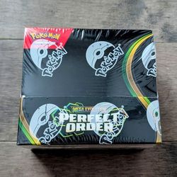 New, Unopened Pokémon Perfect Order Booster Box