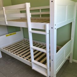 Litera Twin Size Nueva En Caja Incluye Colchones