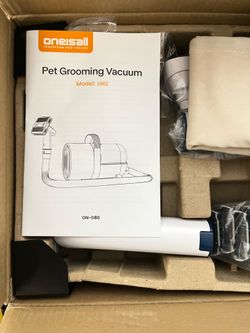 Brand new pet grooming vacuum