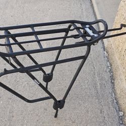 Ibera Pak Rak Rear Bicycle Rack - 55 Pound Capacity - Disc Brake Compatible 

