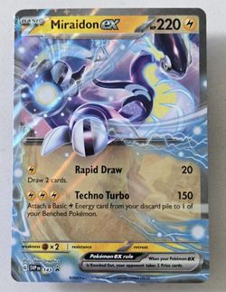 Miraidon ex - SVP 143 - Black Star ⭐️ Promo NM-Mint Pokemon Tcg Card