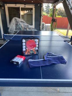 STIGA Expert Roller Ping Pong Table + Full Accessory Bundle