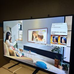 55” Samsung The Frame Smart 4K Tv QLED 