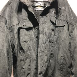 Blackout Corduroy Sherpa Lined Jacket Size 2XL