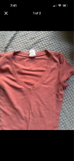 Cute pink crop top
