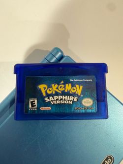 Gameboy pokemon sapphire game