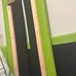 Two full-size bed with no mattress