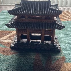 Asian House For Fish Tank