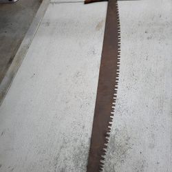 Antique Crosscut Saw 
