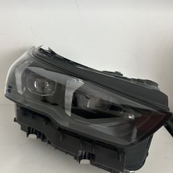 BMW M5 540i G60 5 SERIES SHADOWLINE BLACK RIGHT PASSENGER LED HEADLIGHT HOUSING 2024-2025