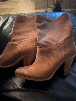MK Michael Kors brown suede boots
