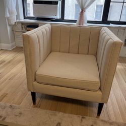 Ivory Club Chair