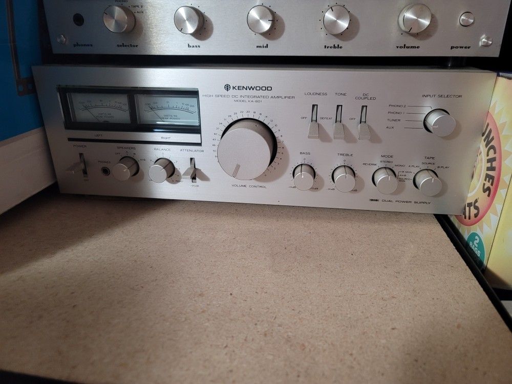 Vintage Kenwood  KA-801 Intergrated Amplifier $950 Firm. Pickup In Oakdale 