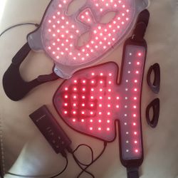 Red light Therapy Face & Neck Mask  / Megelin /