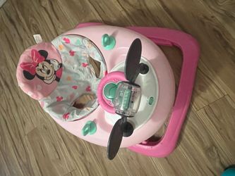Minnie Mouse and Walker