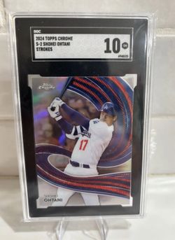 2024 Topps Chrome - Strokes Shohei Ohtani #S-2 SGC 10 🔥🔥