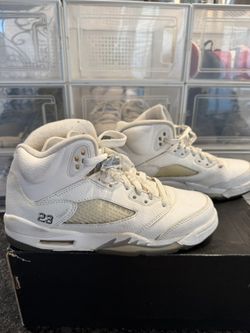 Jordan 5 Retro Metallic White (2015) (GS)