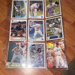 dodger baseball cards