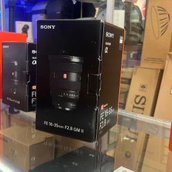 Sony FE 16-35mm F2.8 GM II Lens