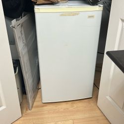 Free mini fridge