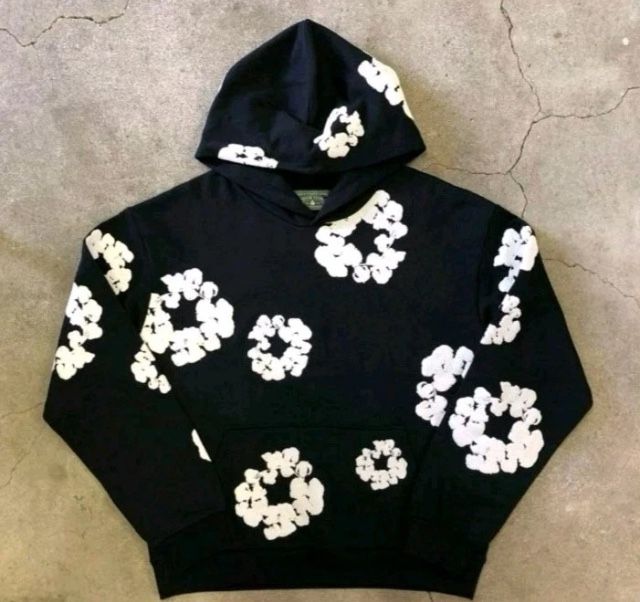 Denim Tears black Hoodie XL ✔️1️⃣