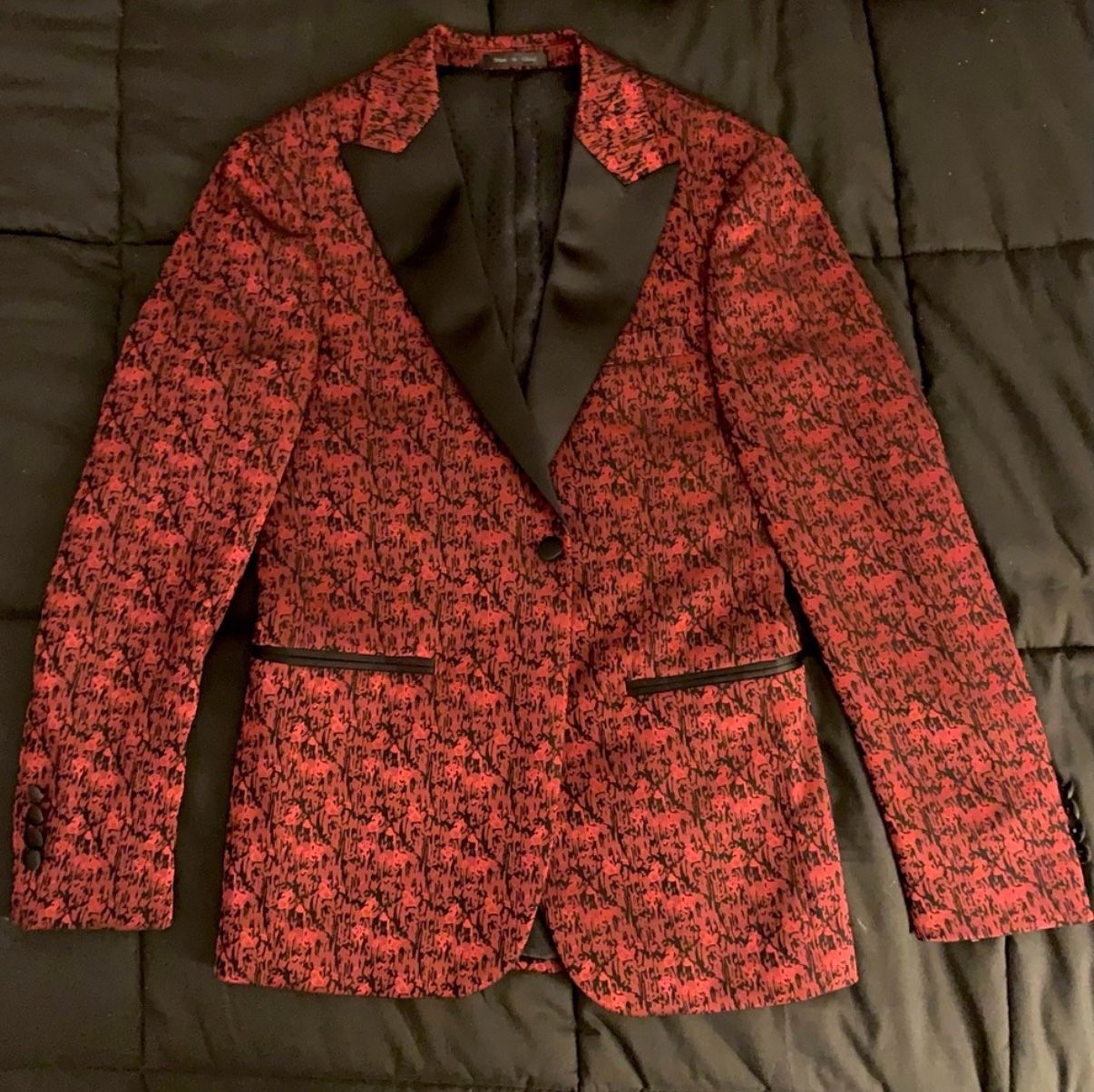 LIKE NEW Joseph Abboud Floral Suit (Worn Once)