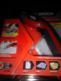 Black and decker power scissors