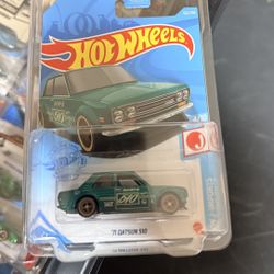 Hot Wheel Super Treasure Hunt 71 Datsun 510