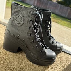 Converse 70 De Luxe Heel Leather Boot
