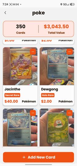 Pokémon card lot