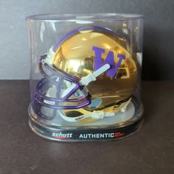 University Of Washington Schutt Authentic Mini Helmet -Brand New In Case