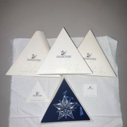 Swarovski 2001 Crystal Christmas Ornament