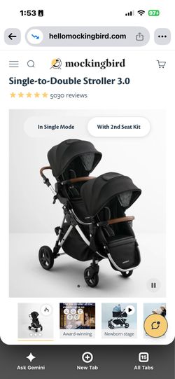 Double stroller