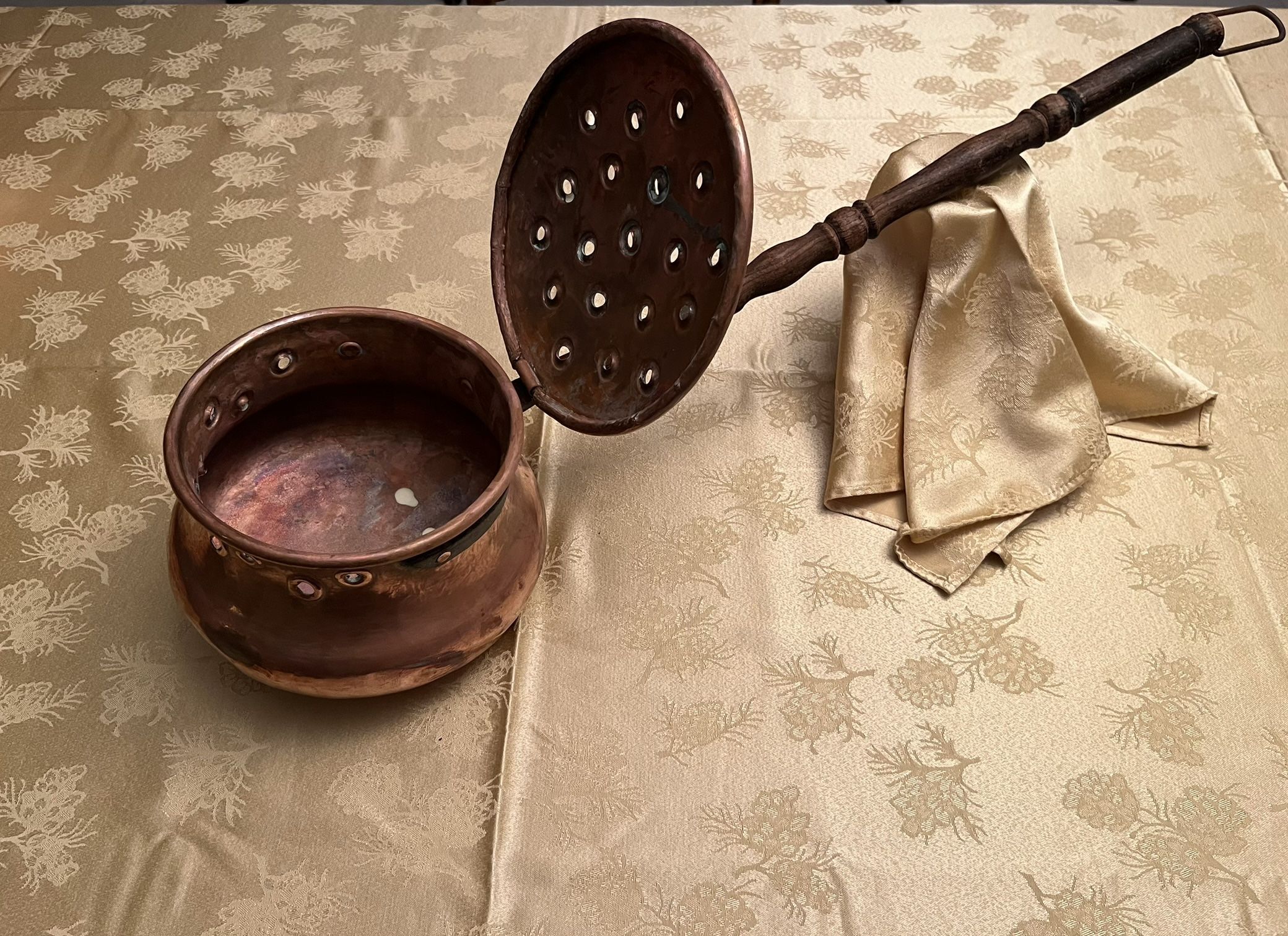 Antique Bedwarmer /Bassinoire 